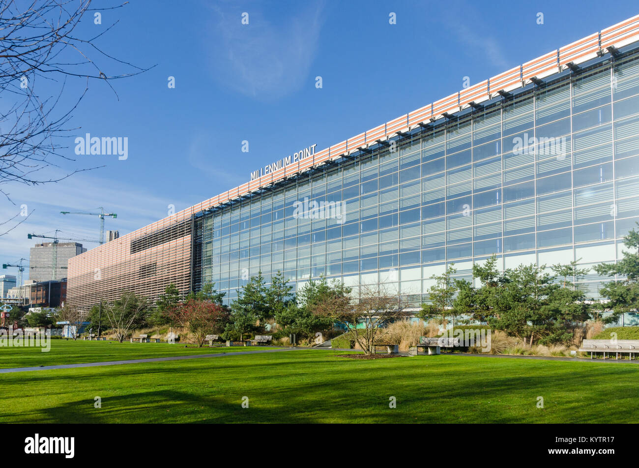 Thinktank Science Museum presso Millennium Point in Eastside, Birmingham, Regno Unito Foto Stock