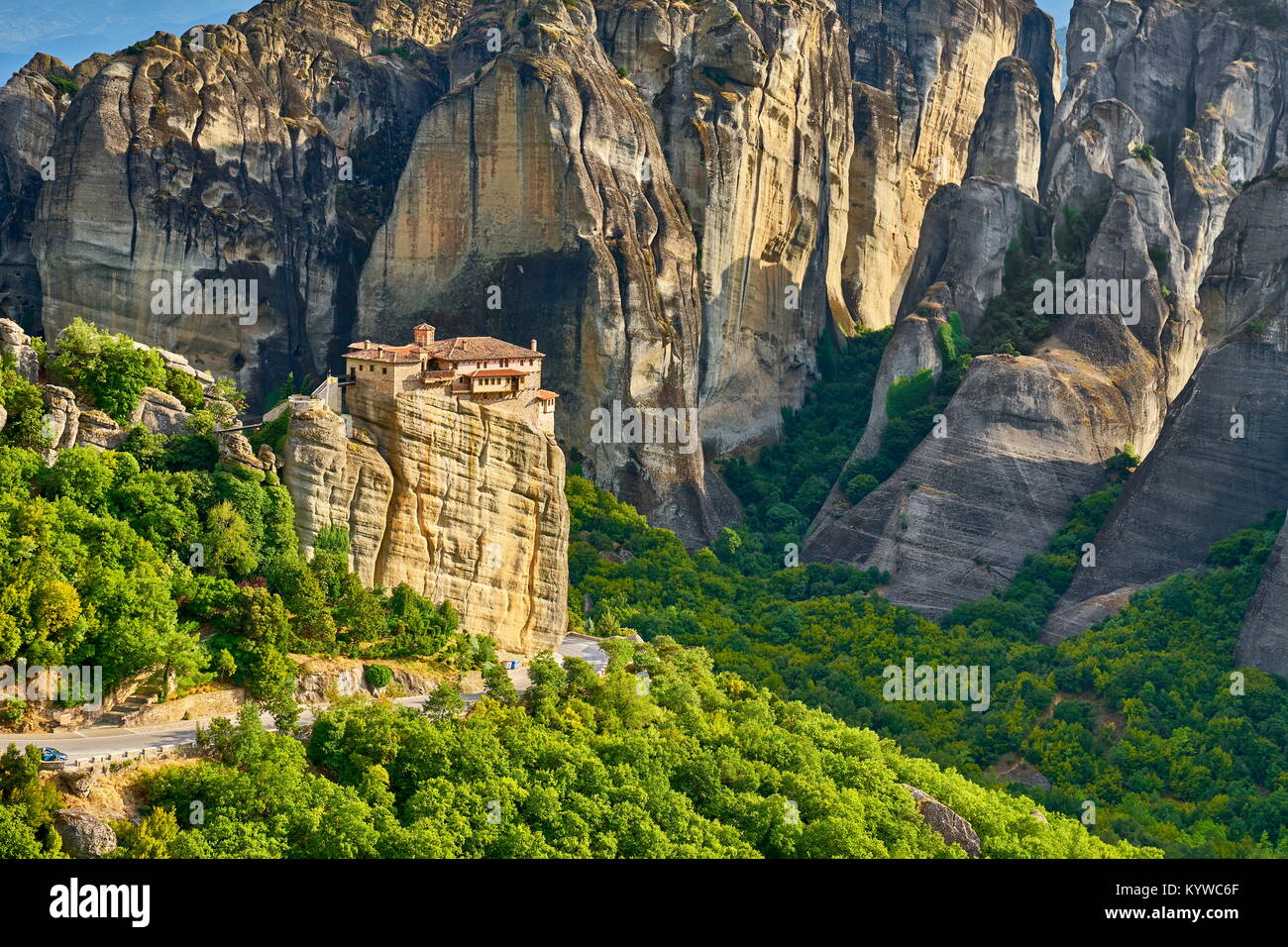 Grecia - Monastero, Meteora Foto Stock