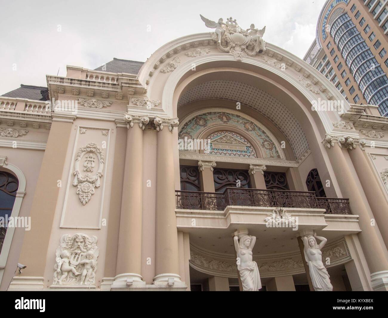 Saigon Opera House di Ho Chi Minh - Vietnam Foto Stock