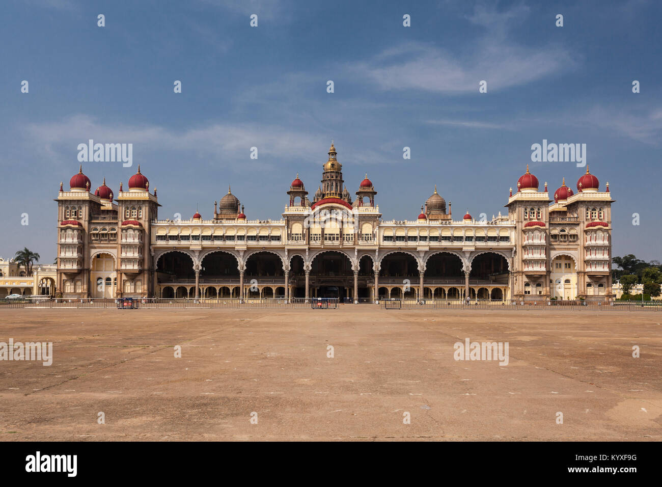 India, Karnataka, , Mysore Mysore Palace Foto Stock