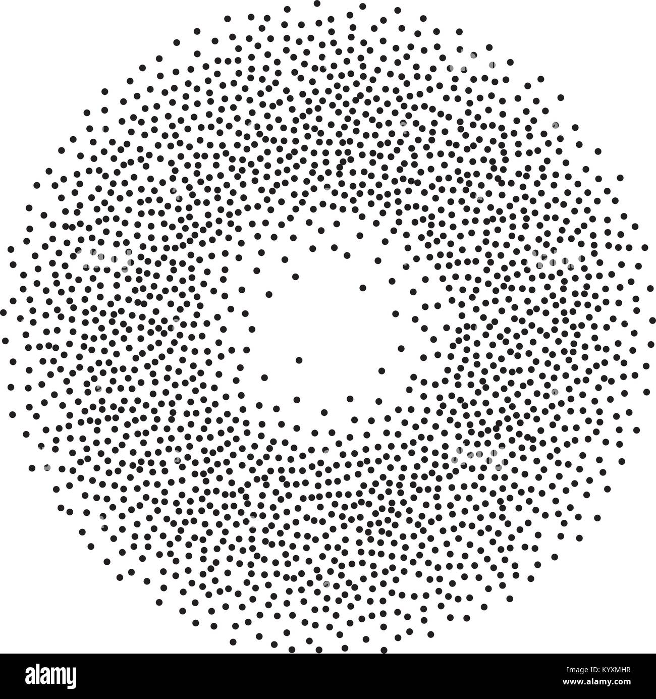 Bianco e nero lo sfondo dei mezzitoni Illustrazione Vettoriale