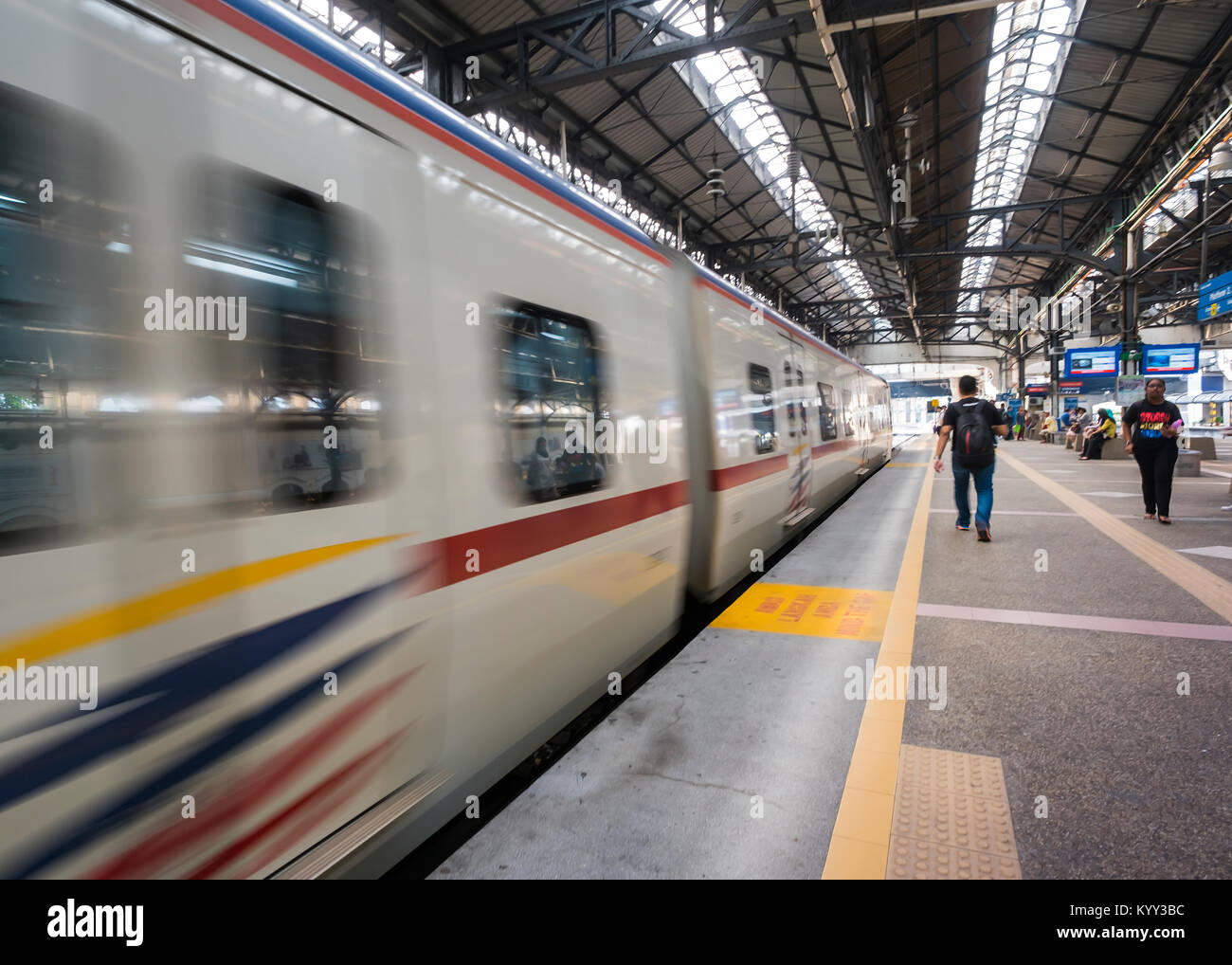 Kuala Lumpur stazione ferroviaria Foto Stock