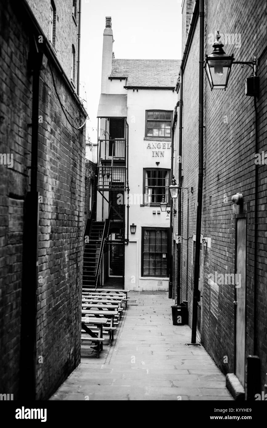 L'Angel Inn, Leeds, West Yorkshire, Regno Unito Foto Stock