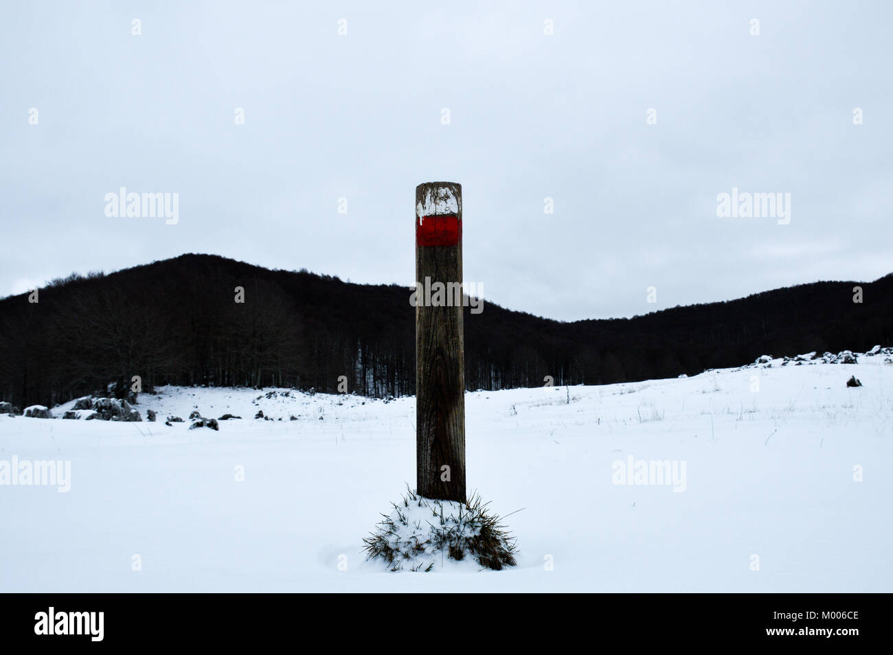 Italian Winter è così suggestivo, incredibile luogo da visitare Foto Stock