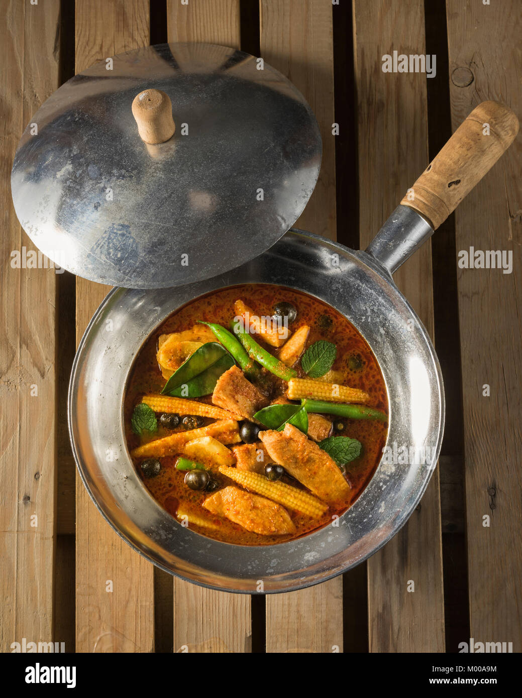 Giungla tailandese curry Thailandia cibo Foto Stock