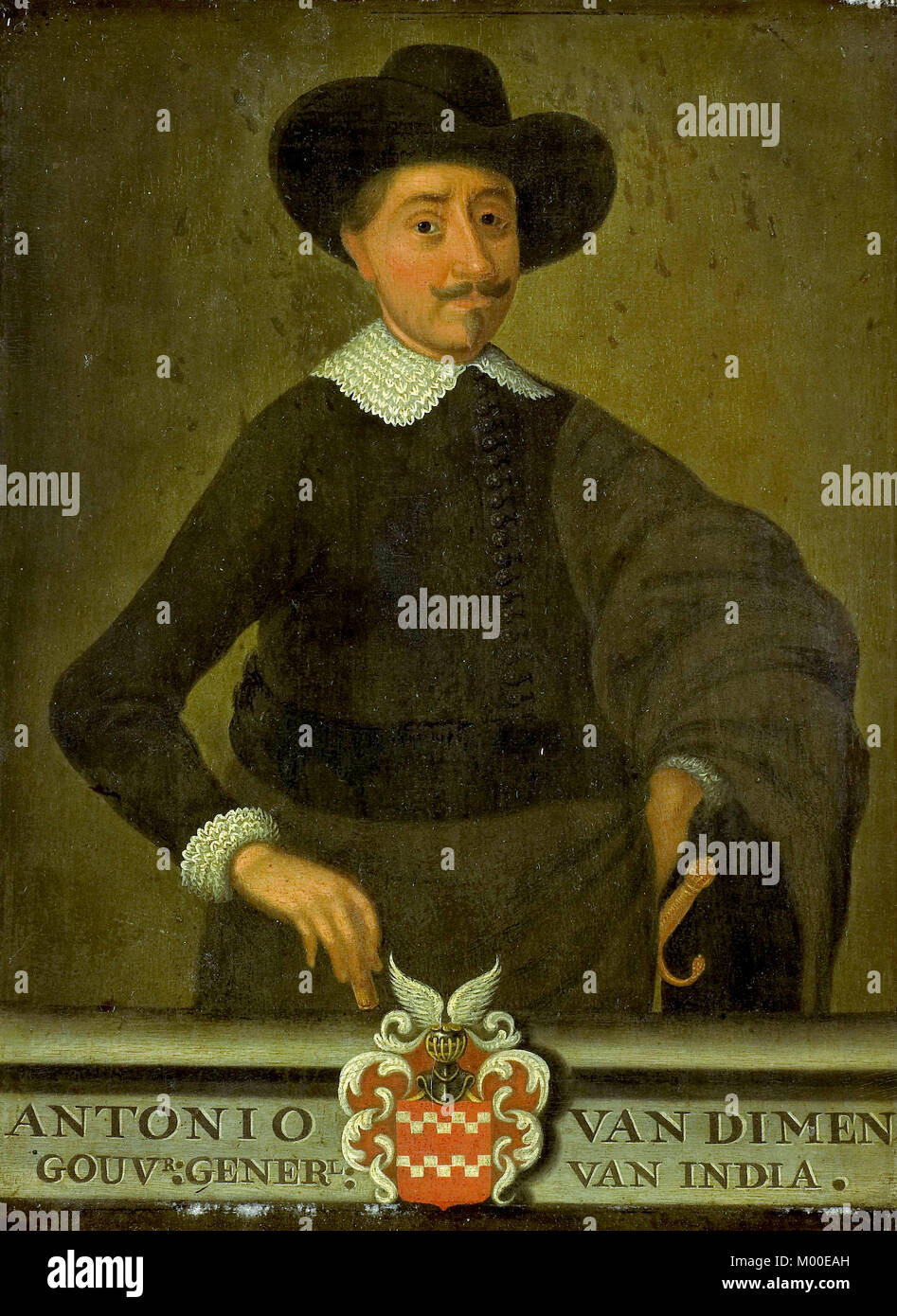 Anthony Van Diemen, (1593 - 19 Aprile 1645) olandese governatore coloniale. Foto Stock