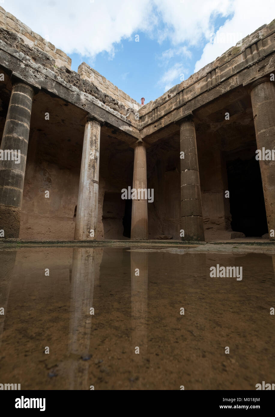 Tomba dei Re sito archeologico, Kato Paphos, Paphos, Cipro. Foto Stock