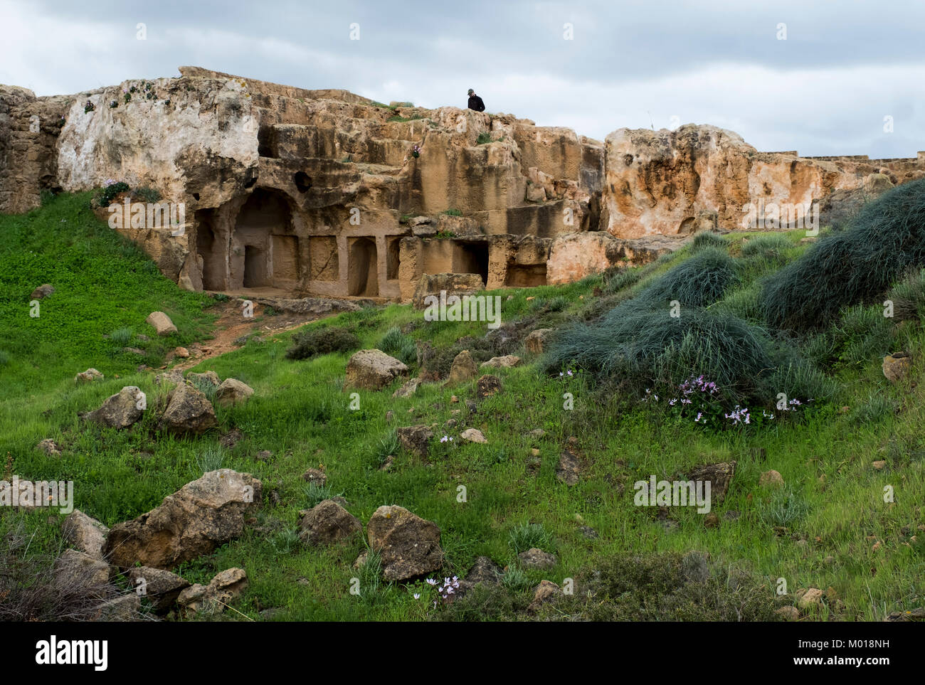 Tomba dei Re sito archeologico, Kato Paphos, Paphos, Cipro. Foto Stock