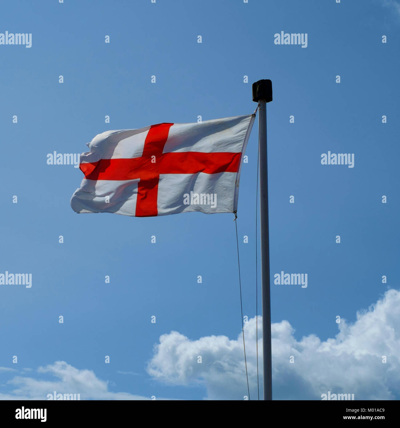 St George cross bandiera Foto Stock