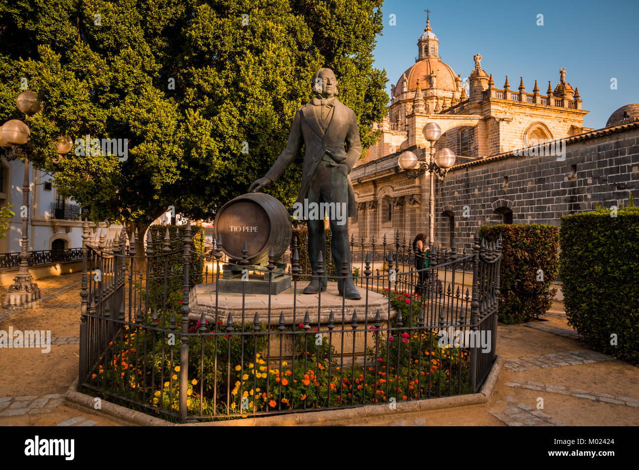 JEREZ DE LA FRONTERA, andalusia / Spagna - 11 ottobre 2017: Cattedrale di Jerez Foto Stock