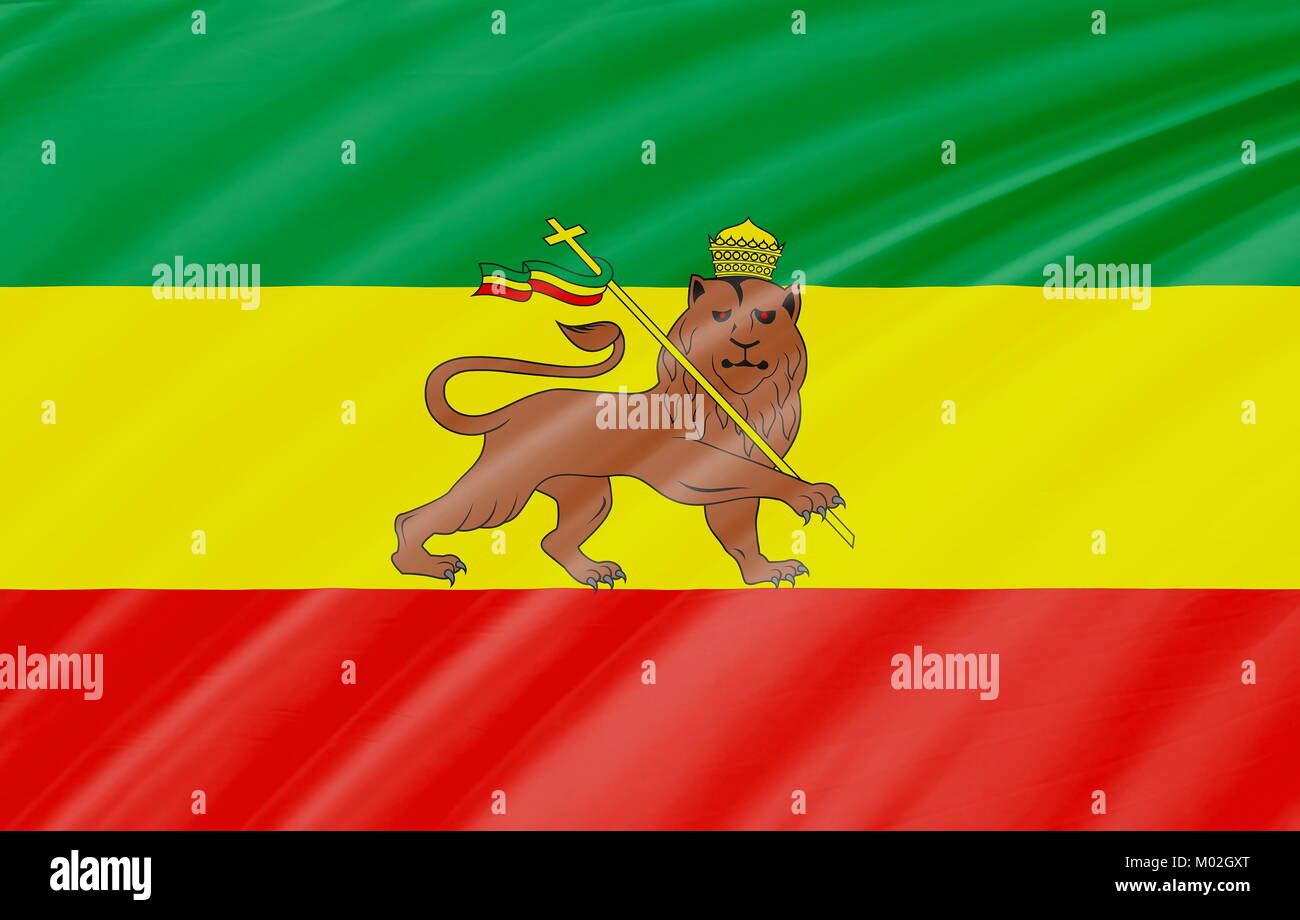 Toppa con bandiera dell'Etiopia