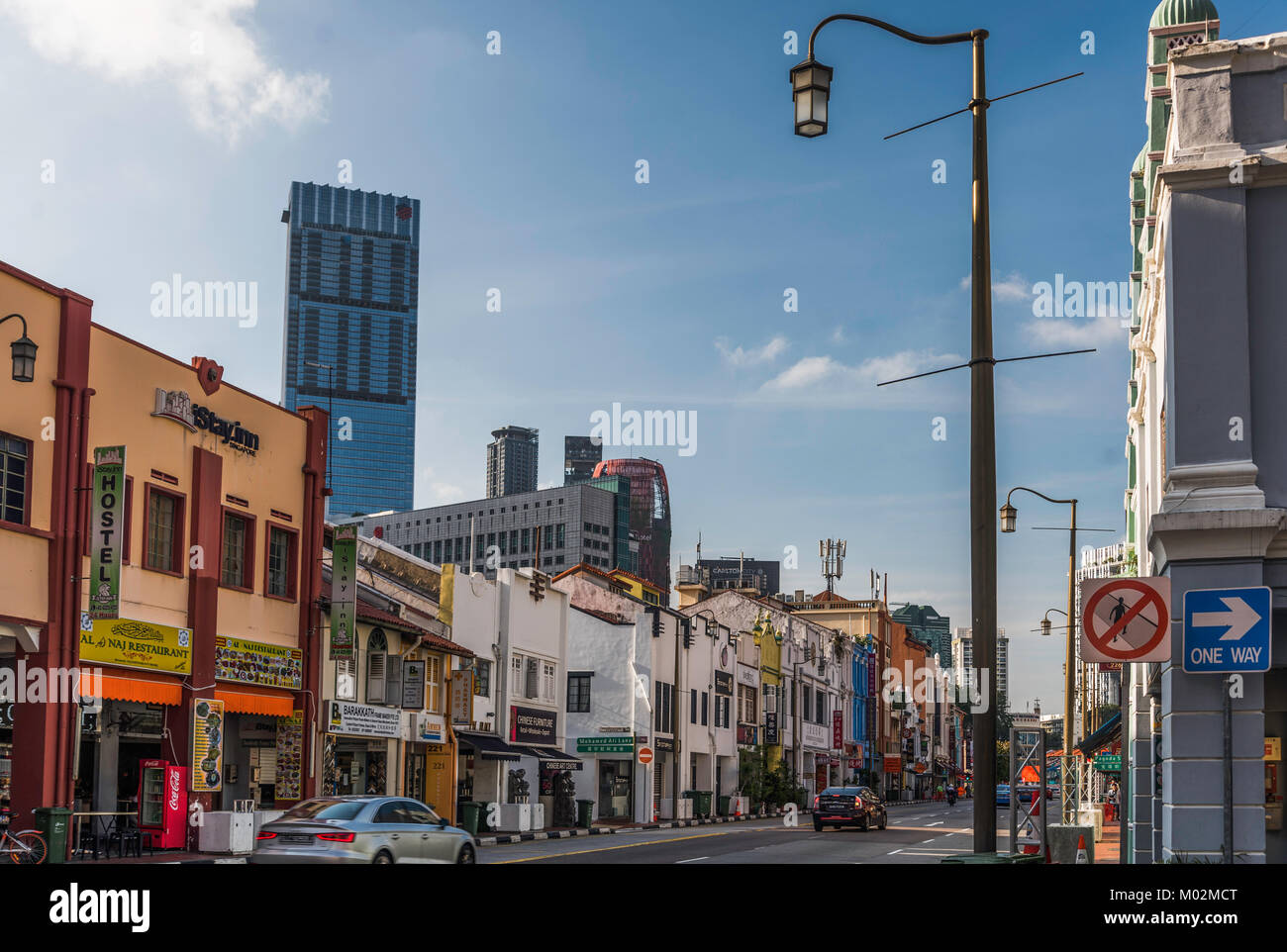 South Bridge Road, Chinatown, Singapore Foto Stock