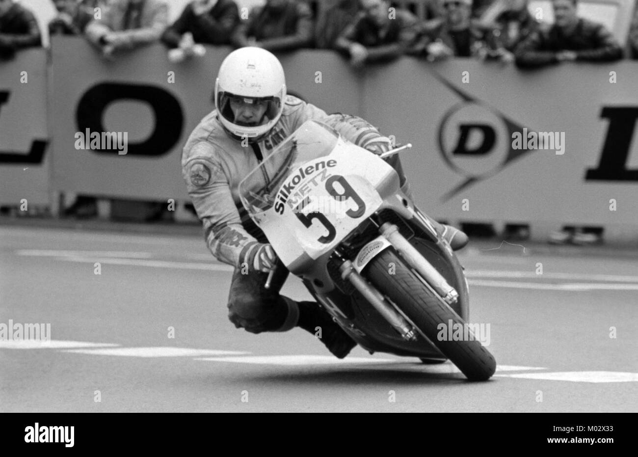 Gary Radcliffe, Honda, Formula 1 TT, giugno 1988, Isola di Man Foto Stock