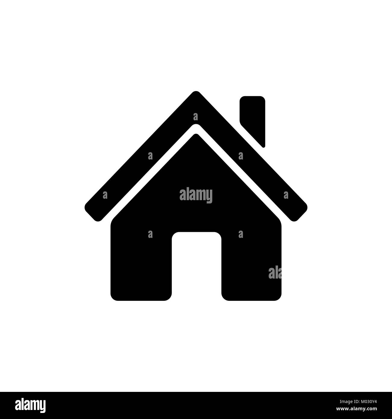 Icona Home. Illustrazione Vettoriale