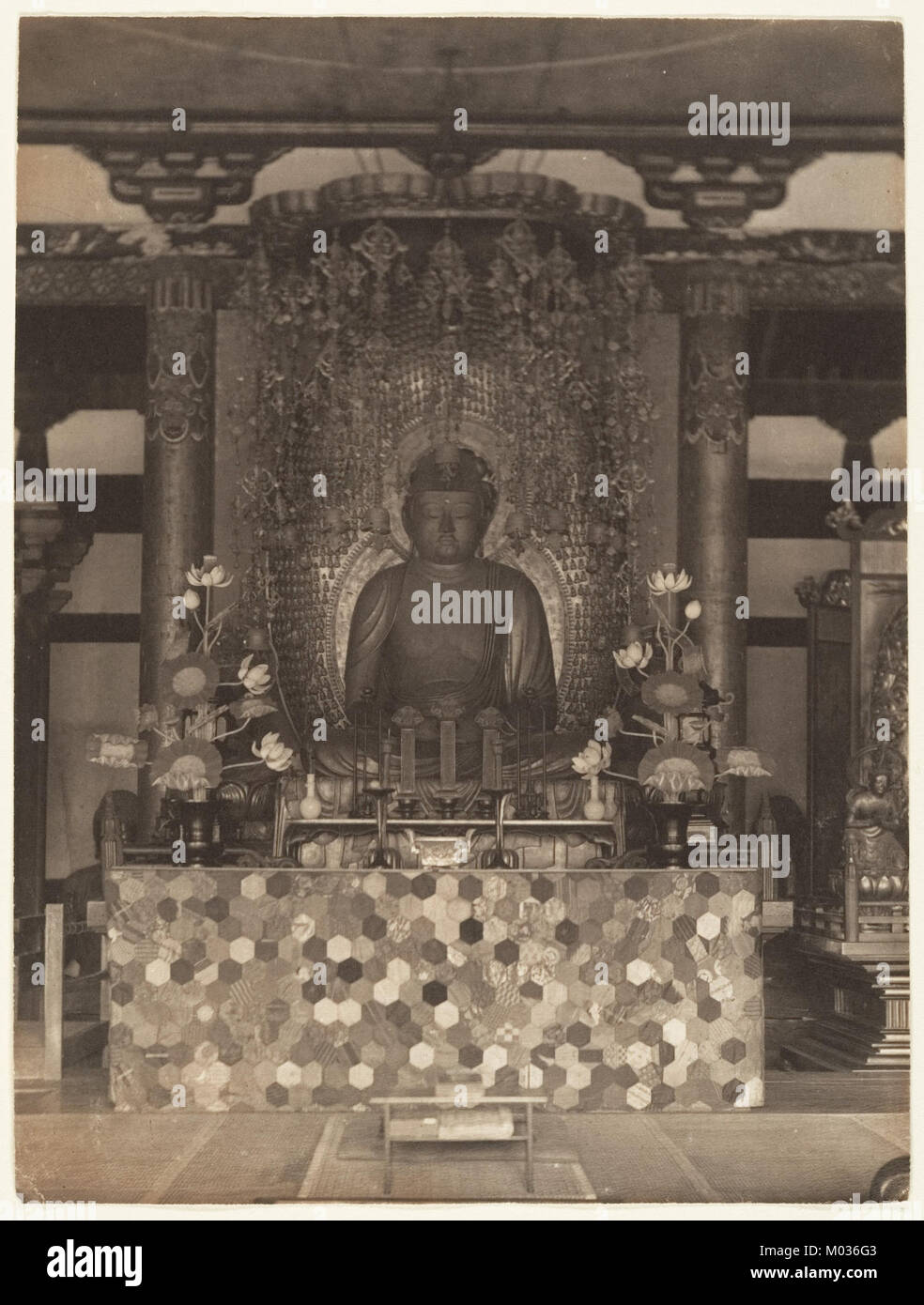 Buddah interni da Adolf de Meyer 1900-1910 Foto Stock