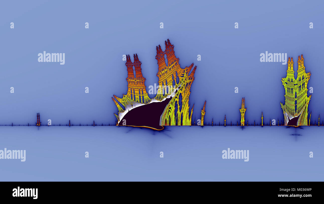 La "nave ardente sinistra" si riferisce a una rappresentazione artistica o visiva di una nave inondata di fiamme, comunemente usata in espressioni artistiche, film o narrazione metaforica. Foto Stock