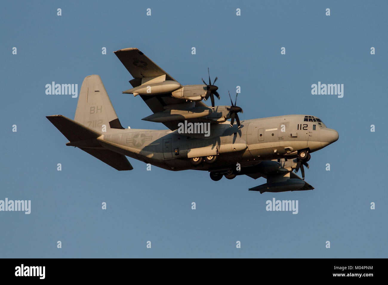 C-130J Hercules Tinker AFB 03 Foto Stock