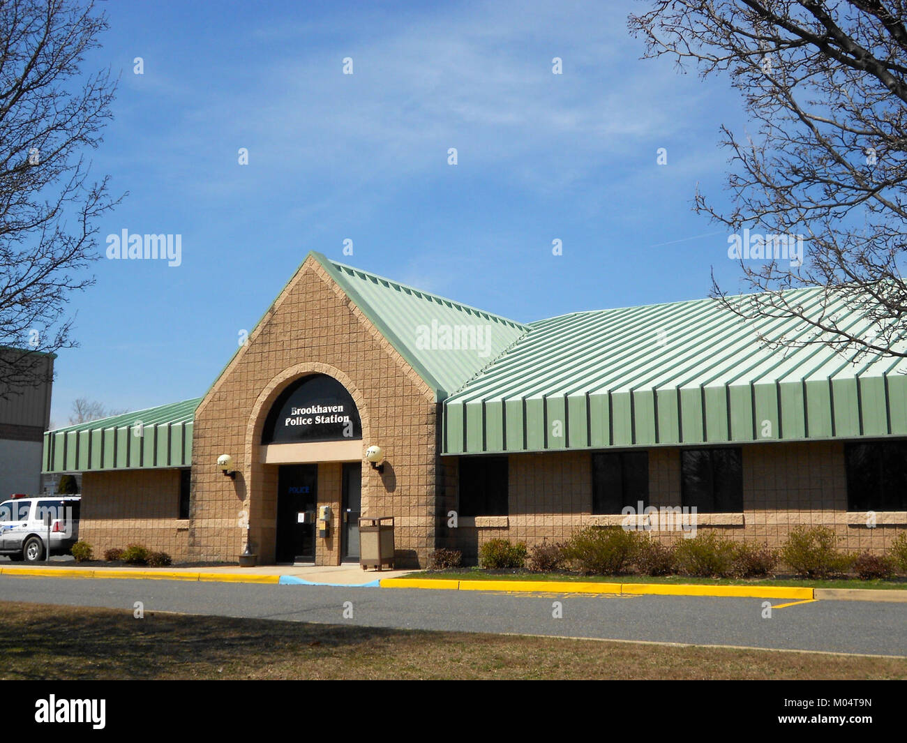 Il dipartimento di polizia di Brookhaven serve la comunità di Brookhaven, Pennsylvania, garantendo la sicurezza pubblica, le forze dell'ordine e la risposta alle emergenze all'interno della giurisdizione locale. Foto Stock