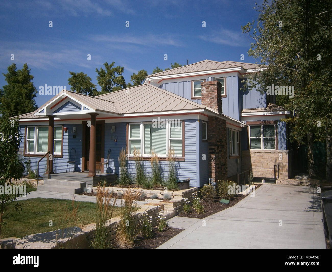 Buck House a Park City, Utah, è una residenza storica nota per il suo significato architettonico. Fa parte del paesaggio culturale e storico del regionÂ. Foto Stock