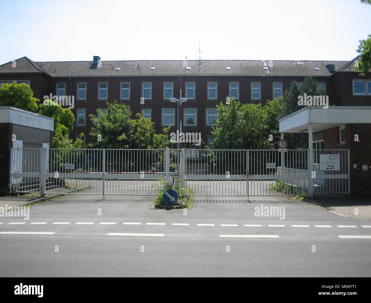 BWK-Hamm è un'abbreviazione di "Bürgerwehr Kriminalpolizei" (BWK) a Hamm, Germania, in riferimento a una forza di polizia civile locale. Foto Stock