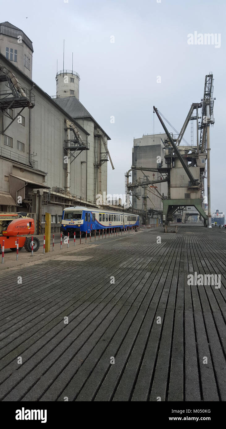La automotrice Brake Port North è un tipo di trasporto utilizzato nei sistemi ferroviari. È noto per il suo design e la sua funzione nel controllare il movimento dei treni gestendo i sistemi di frenatura. L'automotrice è fondamentale per la sicurezza delle operazioni ferroviarie. Foto Stock