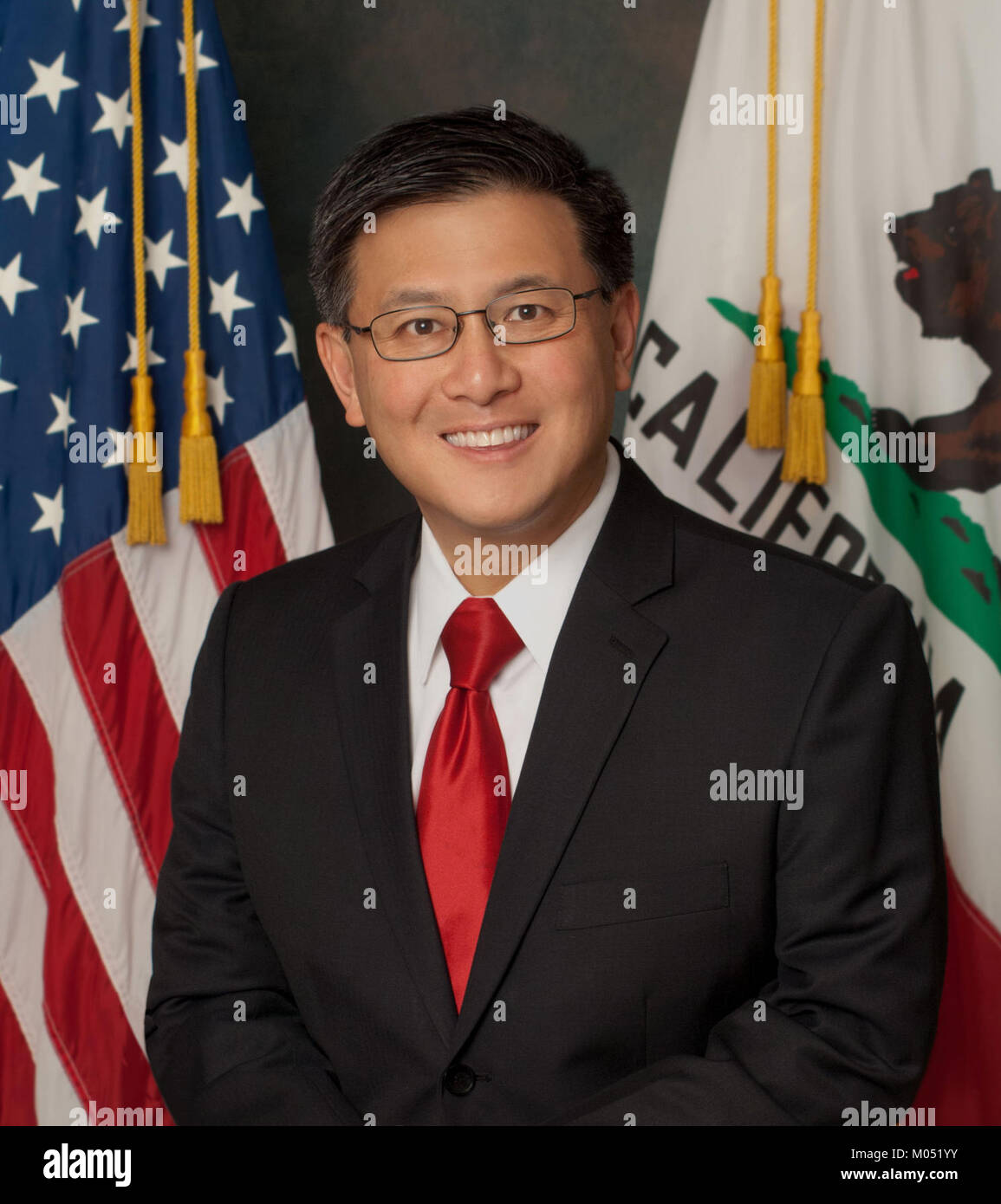 John Chiang fu tesoriere dello Stato della California, gestendo le finanze dello stato e supervisionando gli investimenti. Il suo ruolo fu fondamentale nel garantire la stabilità economica della California. Foto Stock