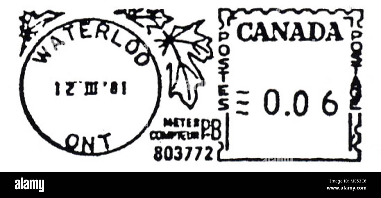 Fotografia di un veicolo Canada modello 1989 che ne mostra il design e le caratteristiche. Foto Stock