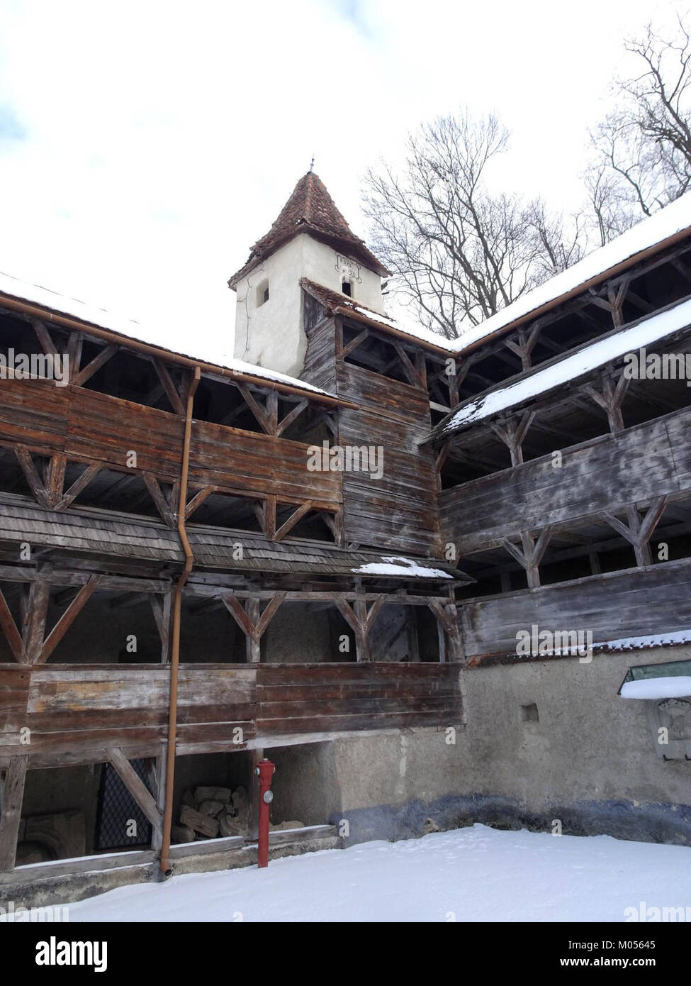 Questa immagine mostra l'interno di BV Tesatorilor, un edificio o un istituto storico. Ulteriori dettagli sulla posizione specifica o sul significato storico restano da esplorare. Foto Stock