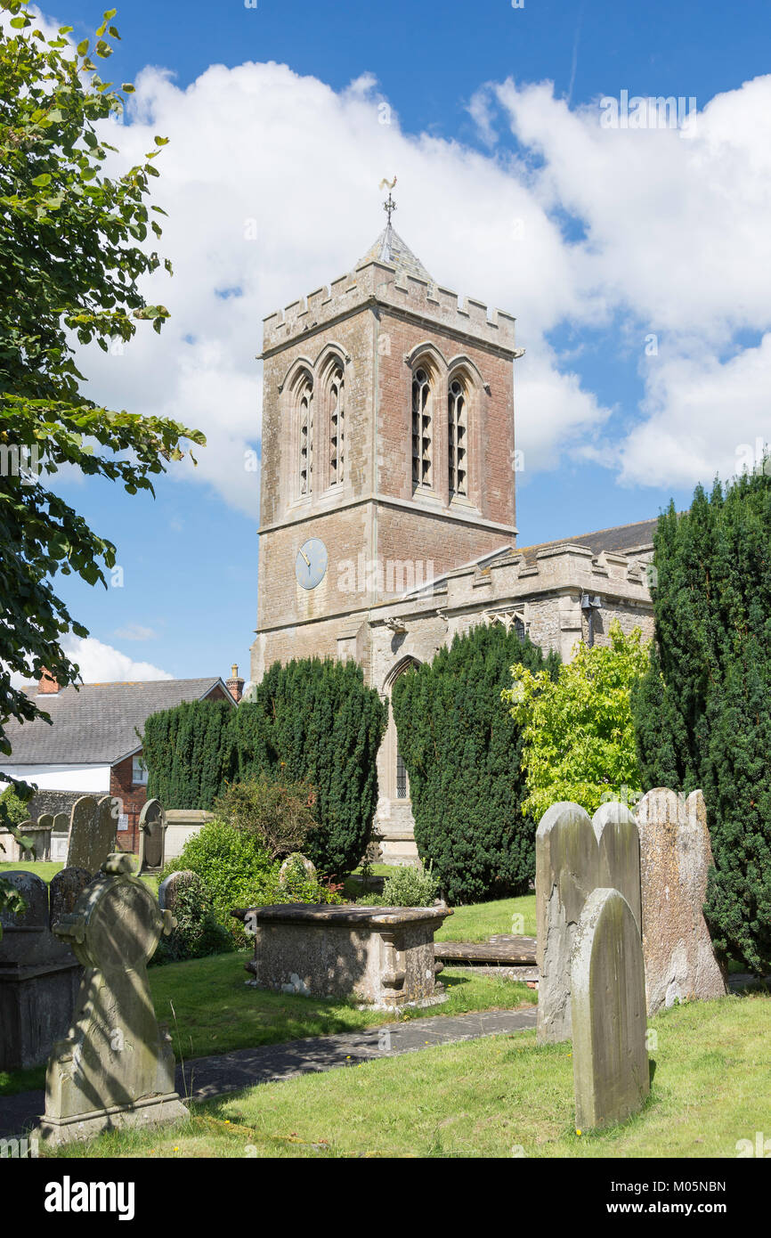 San Bartolomeo del, Chiesa Street, Royal Wootton Bassett, Wiltshire, Inghilterra, Regno Unito Foto Stock