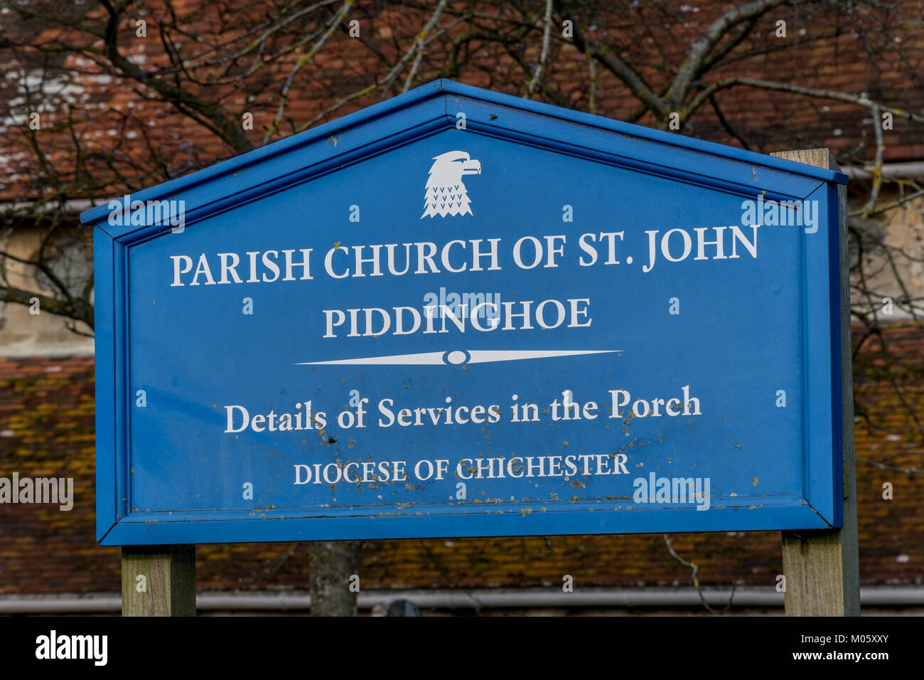 Piddinghoe, East Sussex Foto Stock