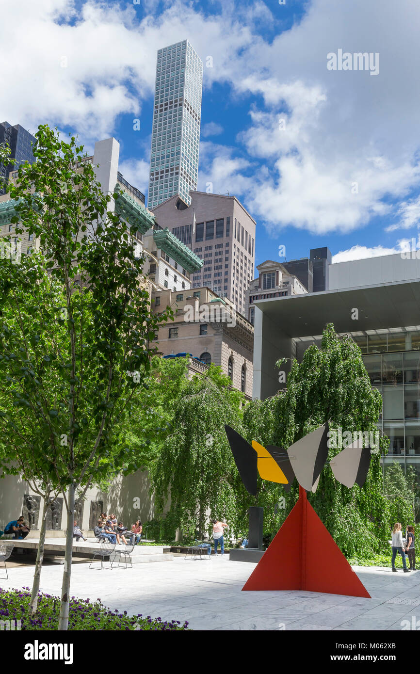 Giardino di sculture, MOMA, Manhattan, New York City, Stati Uniti d'America, America del Nord Foto Stock