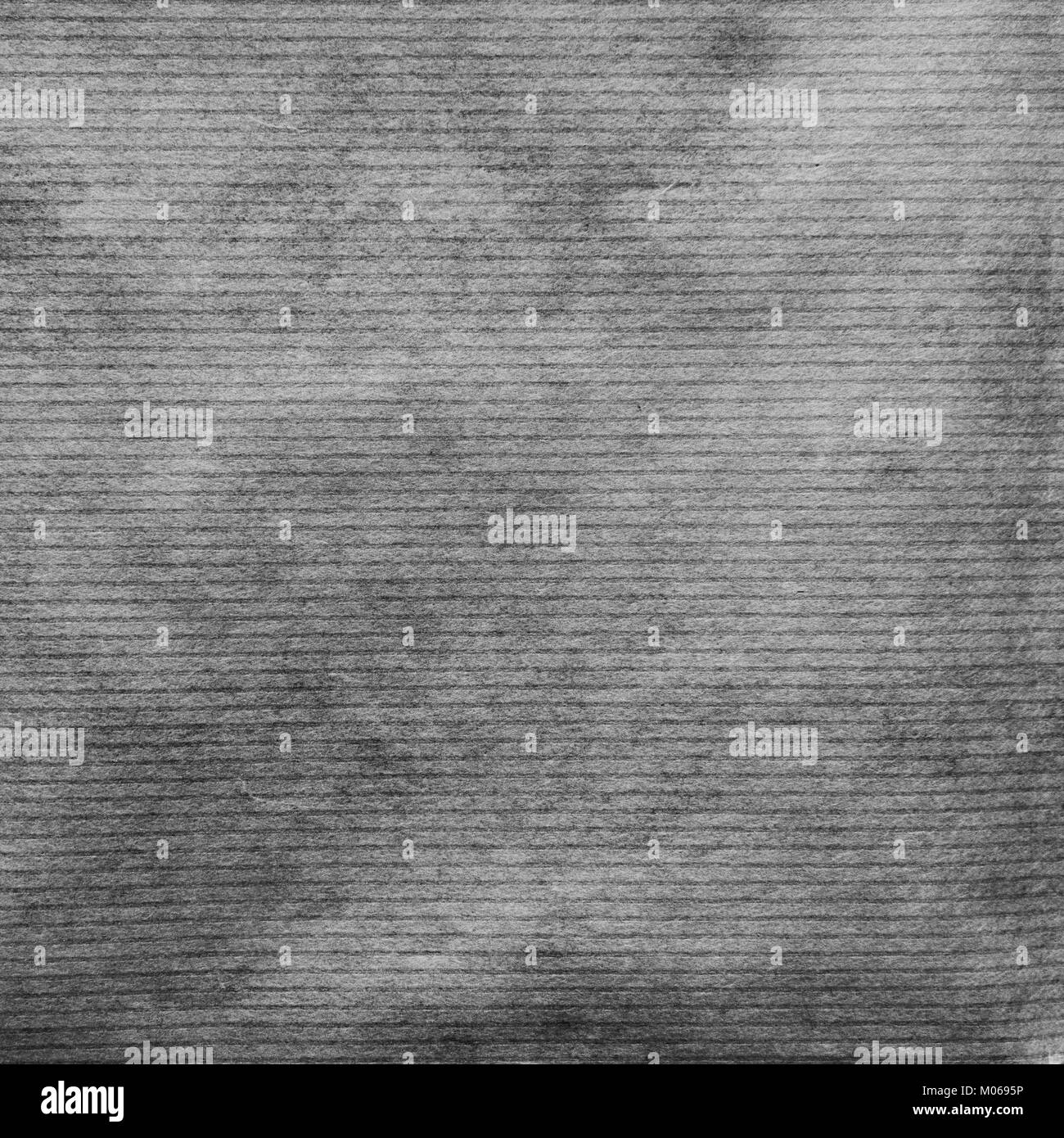 La texture di grigio ribbed carta o cartone come semless grunge background. Foto Stock