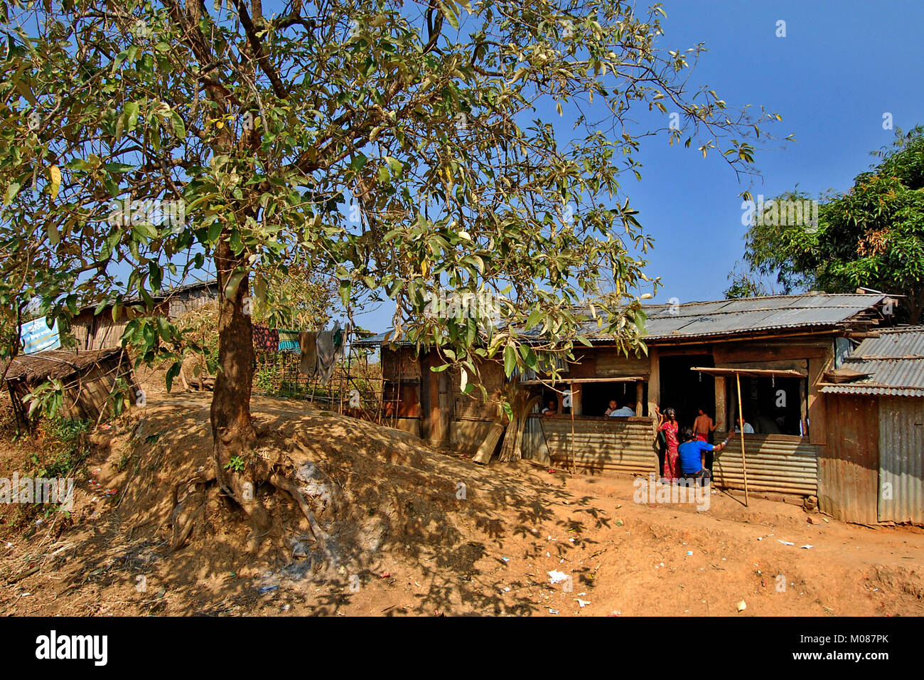 Una vista di Nilgiri Turismo posto in Bandarban, Bangladesh Foto Stock