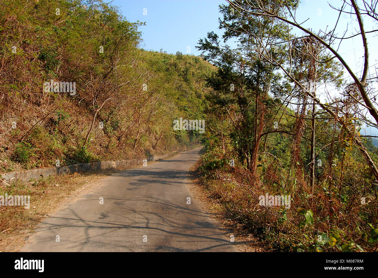 Una vista di Nilgiri Turismo posto in Bandarban, Bangladesh Foto Stock