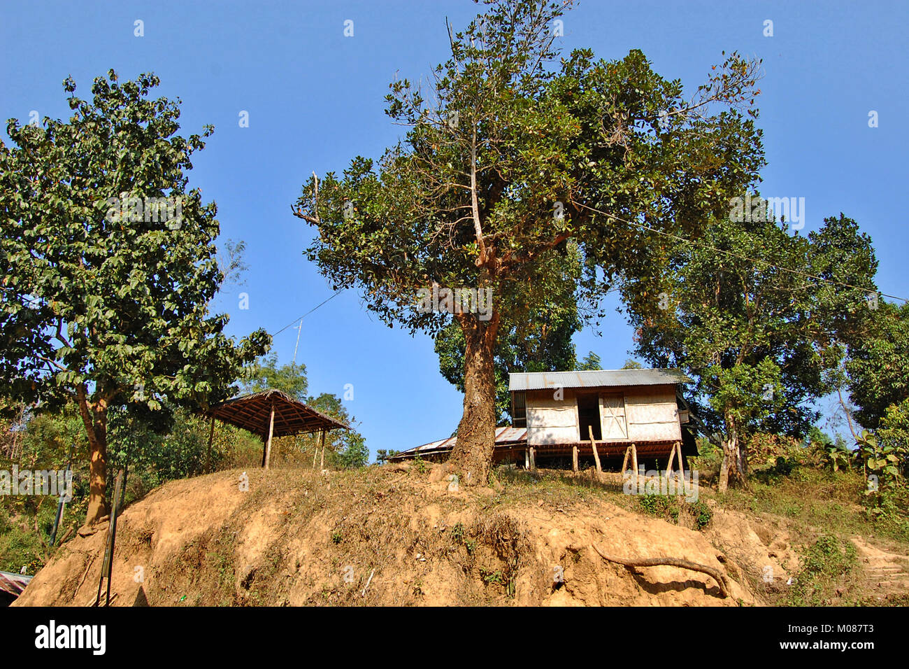 Una vista di Nilgiri Turismo posto in Bandarban, Bangladesh Foto Stock