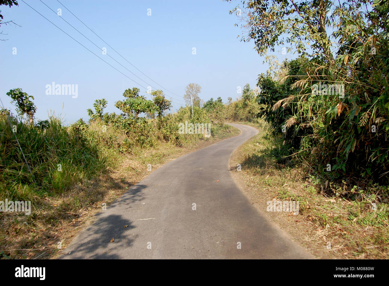 Una vista di Nilgiri Turismo posto in Bandarban, Bangladesh Foto Stock