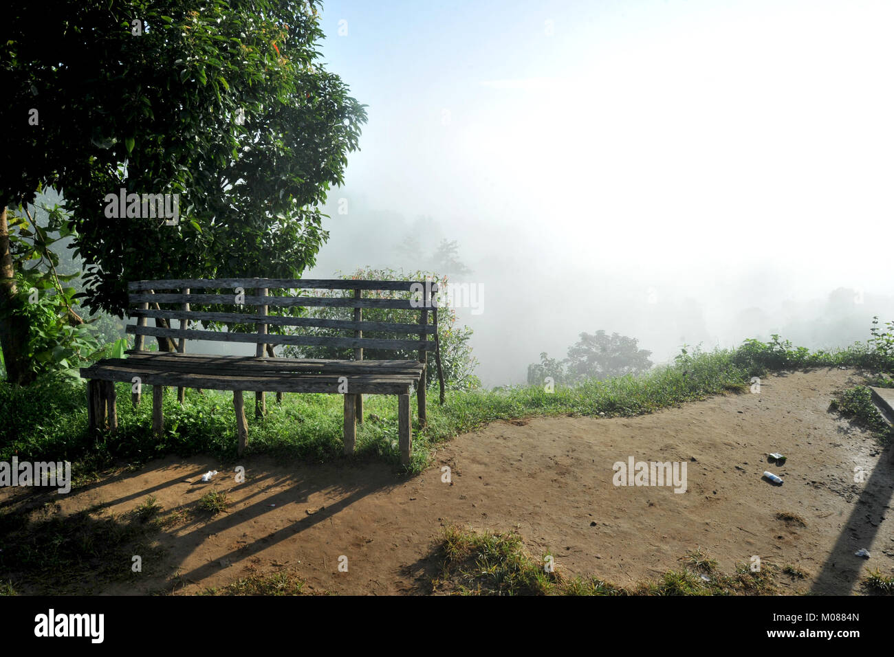 Una vista di Nilgiri Turismo posto in Bandarban, Bangladesh Foto Stock