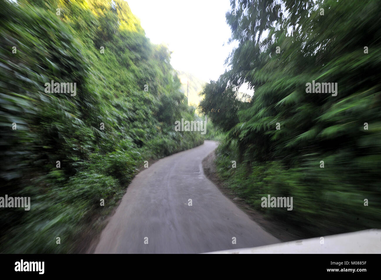 Una vista di Nilgiri Turismo posto in Bandarban, Bangladesh Foto Stock