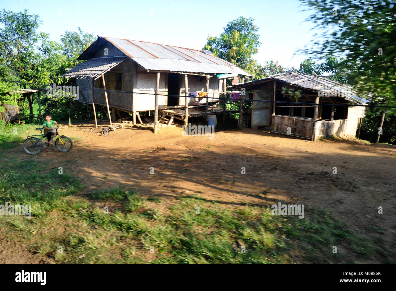 Una vista di Nilgiri Turismo posto in Bandarban, Bangladesh Foto Stock