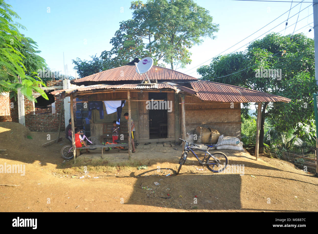 Una vista di Nilgiri Turismo posto in Bandarban, Bangladesh Foto Stock