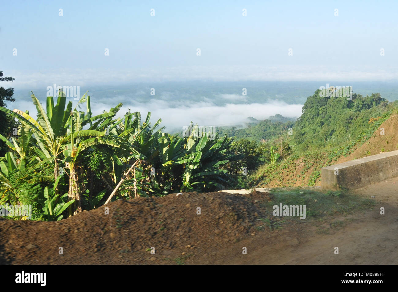 Una vista di Nilgiri Turismo posto in Bandarban, Bangladesh Foto Stock
