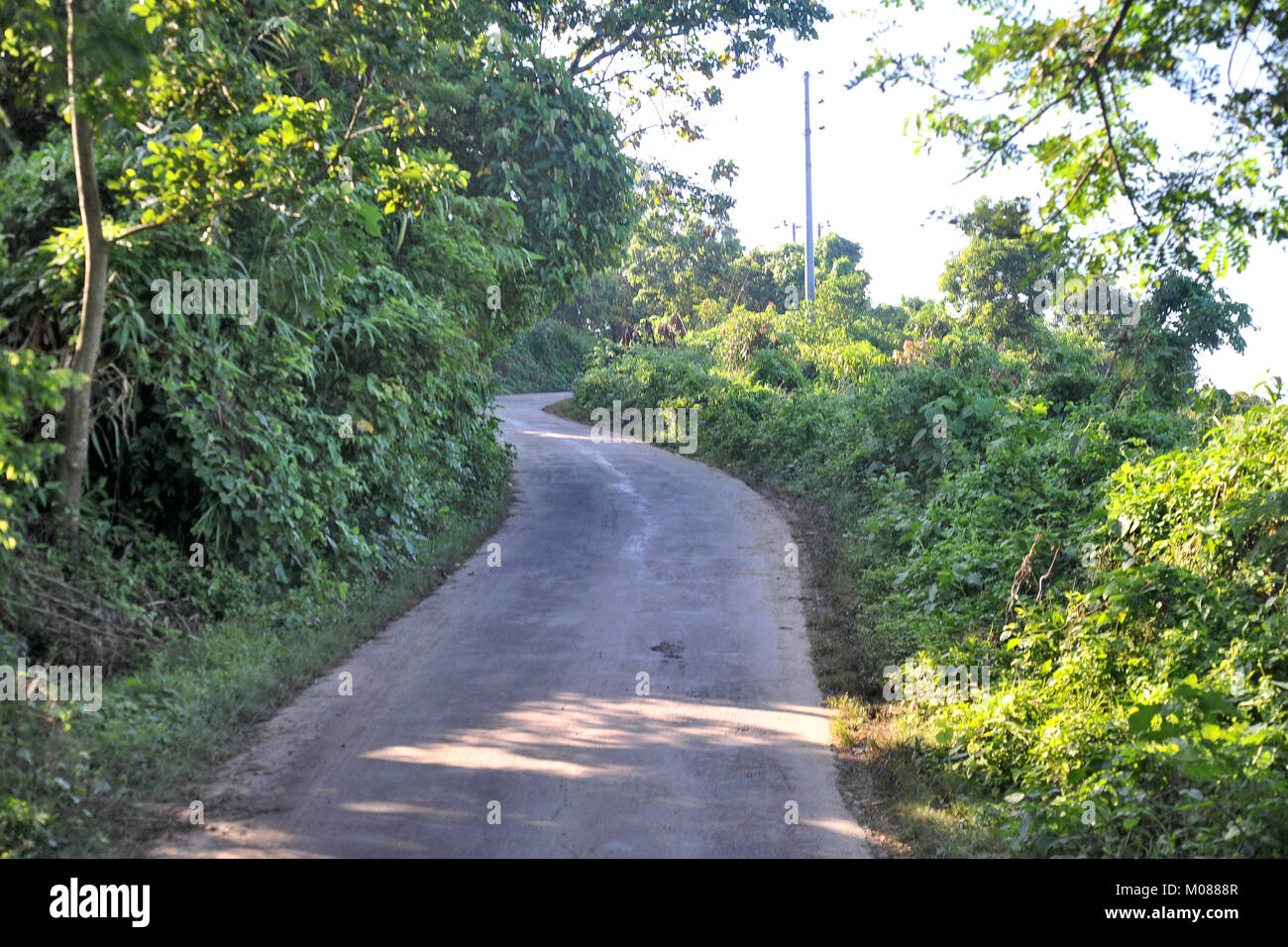 Una vista di Nilgiri Turismo posto in Bandarban, Bangladesh Foto Stock