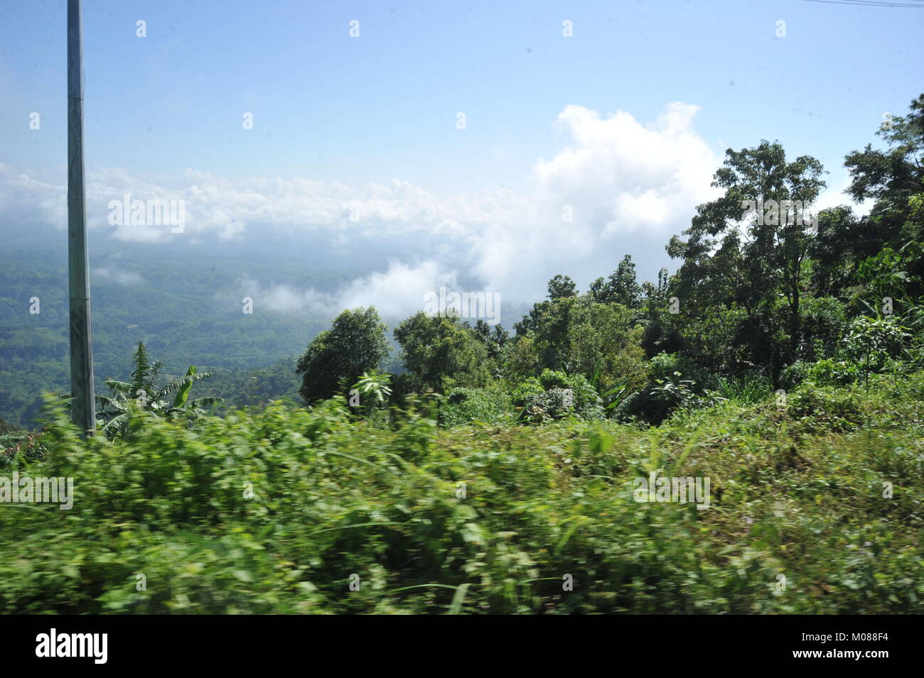 Una vista di Nilgiri Turismo posto in Bandarban, Bangladesh Foto Stock