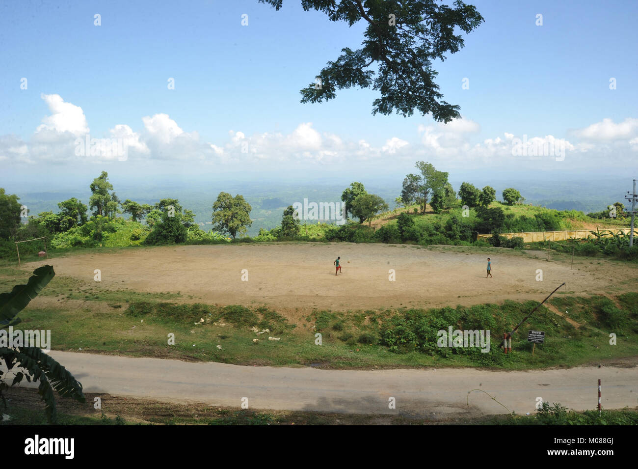 Una vista di Nilgiri Turismo posto in Bandarban, Bangladesh Foto Stock
