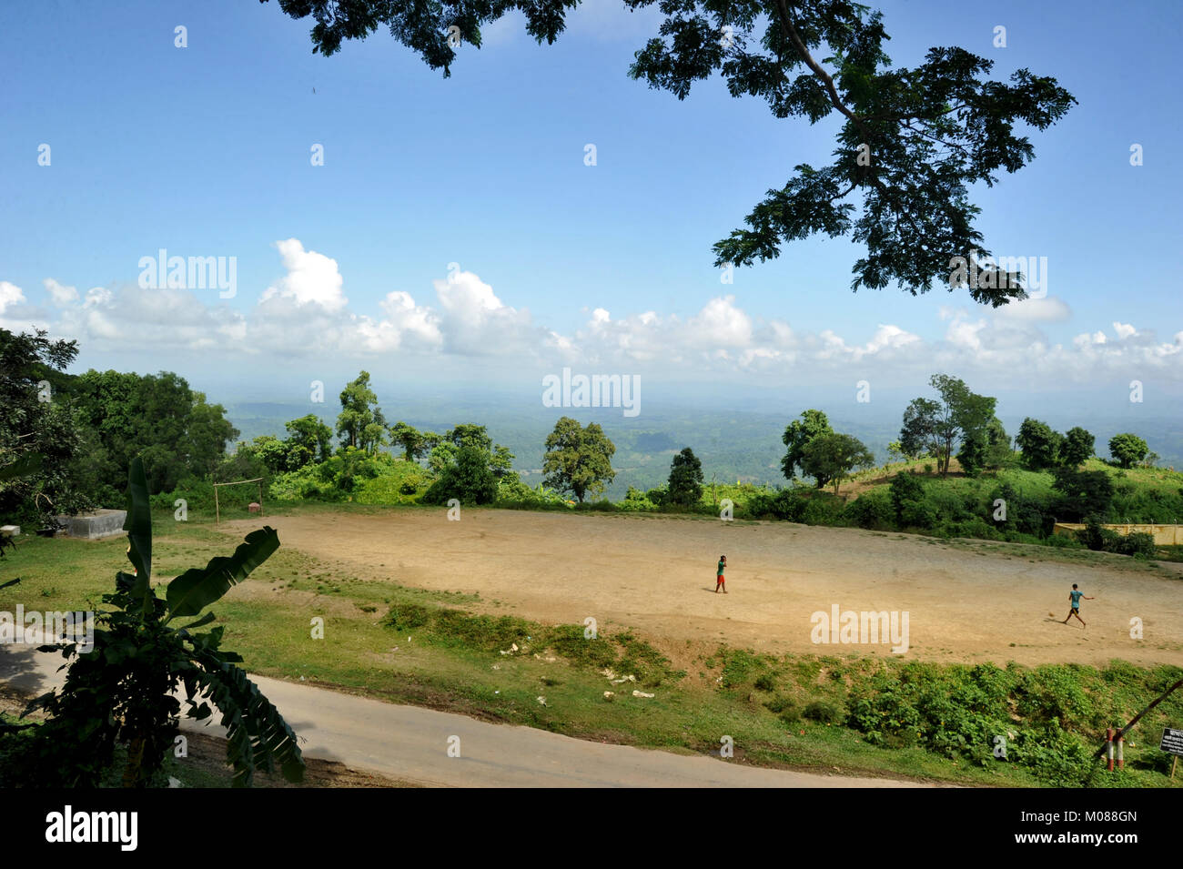 Una vista di Nilgiri Turismo posto in Bandarban, Bangladesh Foto Stock