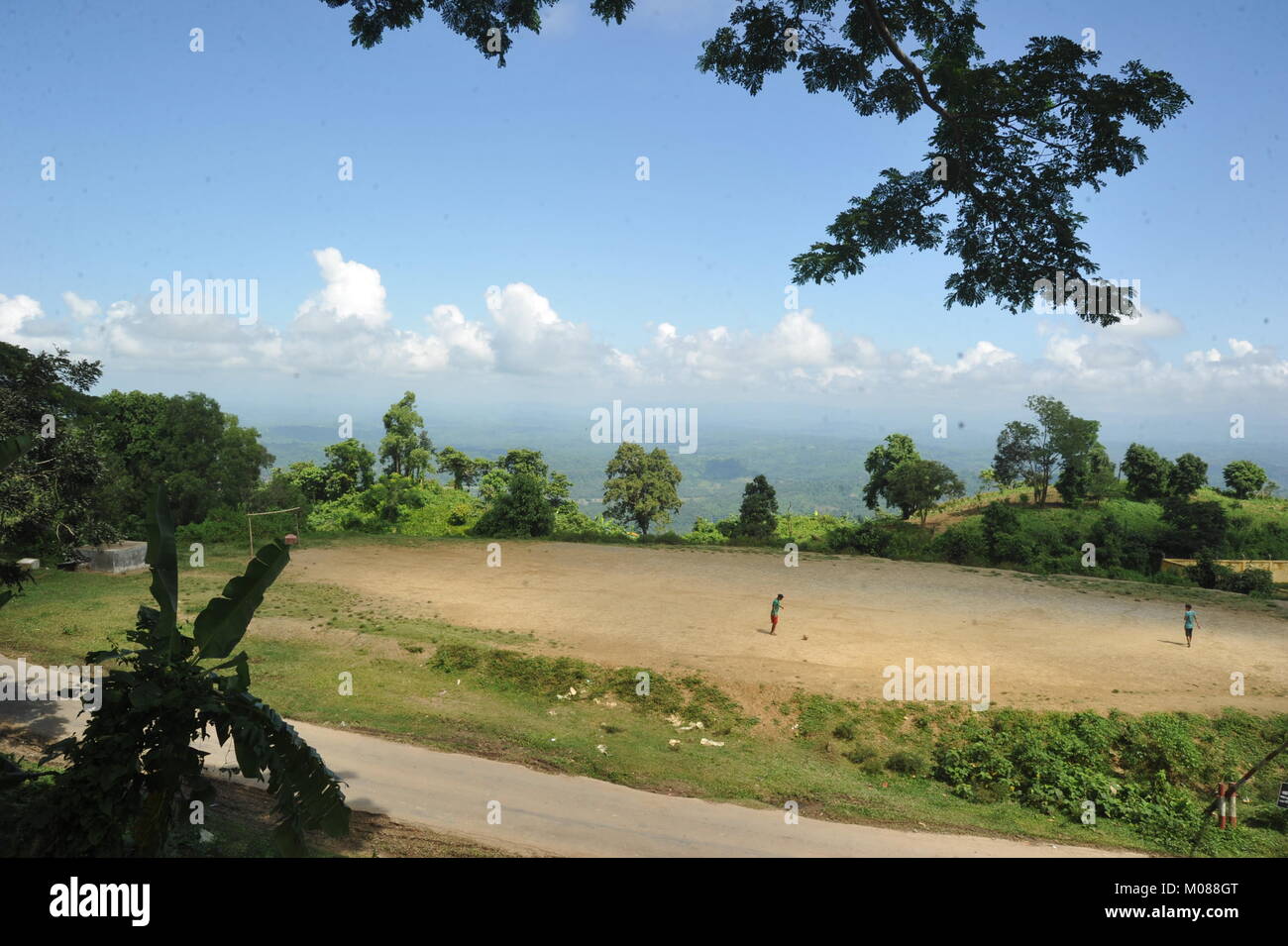 Una vista di Nilgiri Turismo posto in Bandarban, Bangladesh Foto Stock