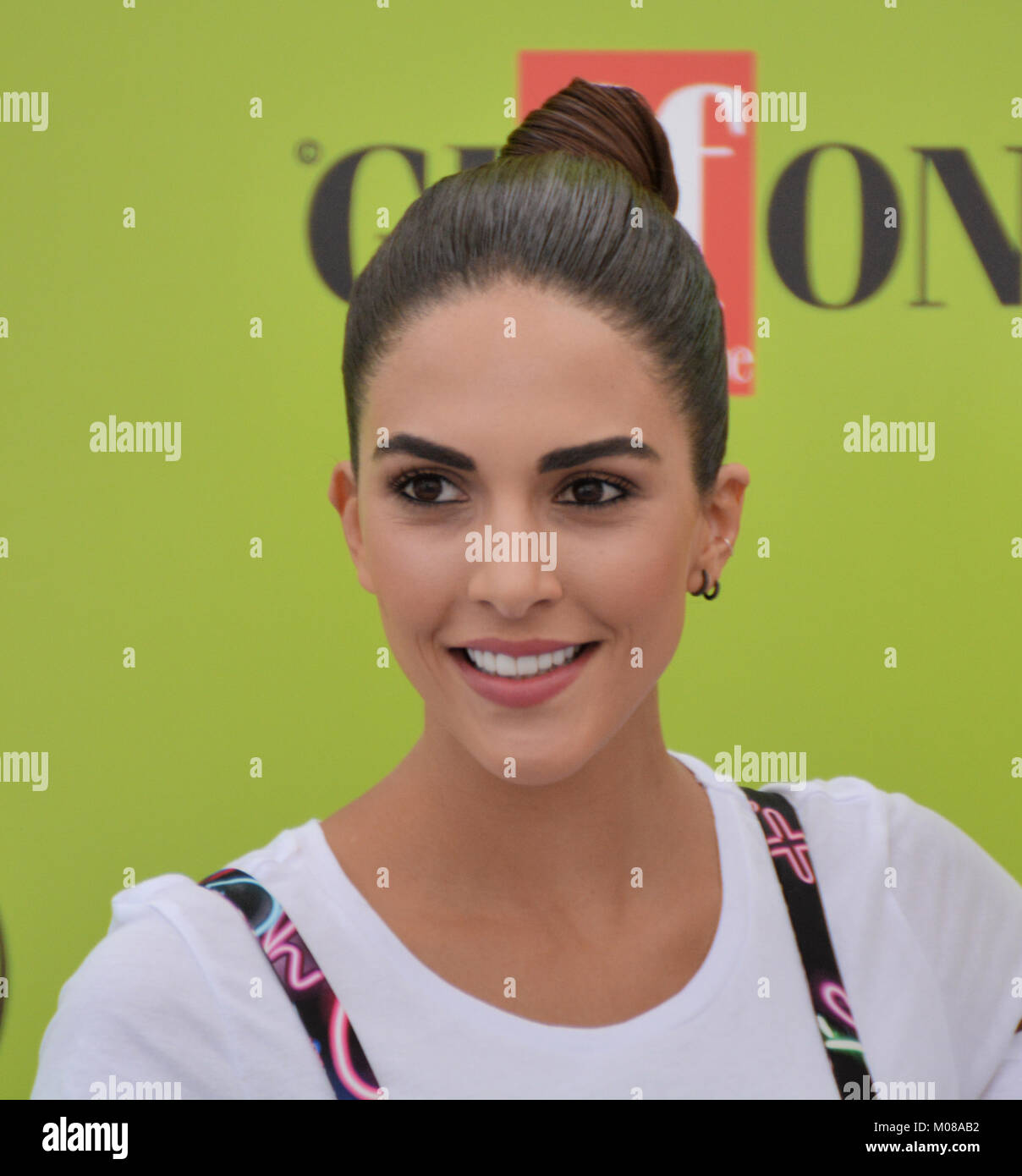 Giffoni Valle Piana, SA, Italia - 21 Luglio 2017 : Rocio Munoz Morales a Giffoni Film Festival 2017 - Il 21 luglio 2017 a Giffoni Valle Piana, Italia Foto Stock