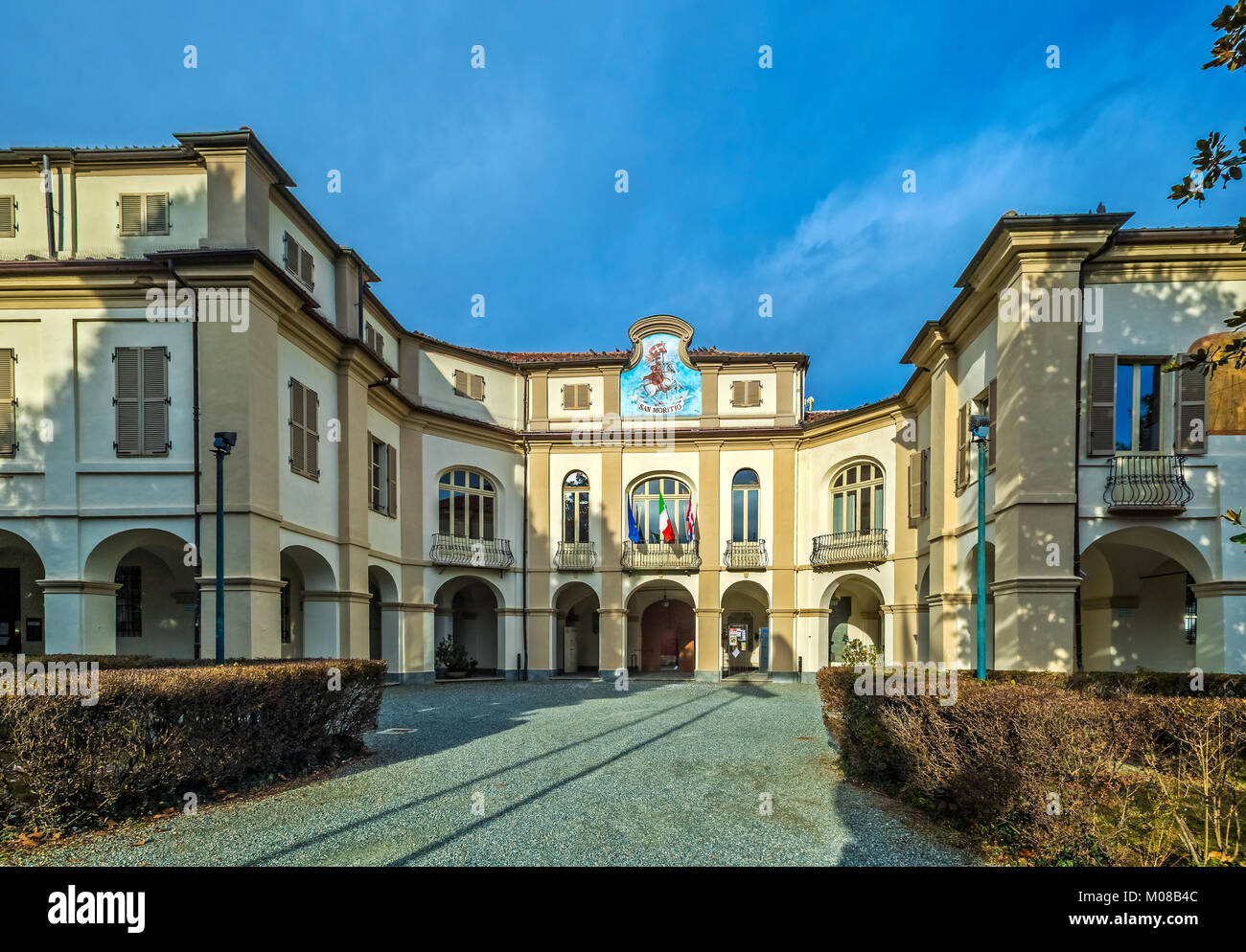 Italia Piemonte San Maurizio Canavese Città Vecchia - City Hall Foto Stock