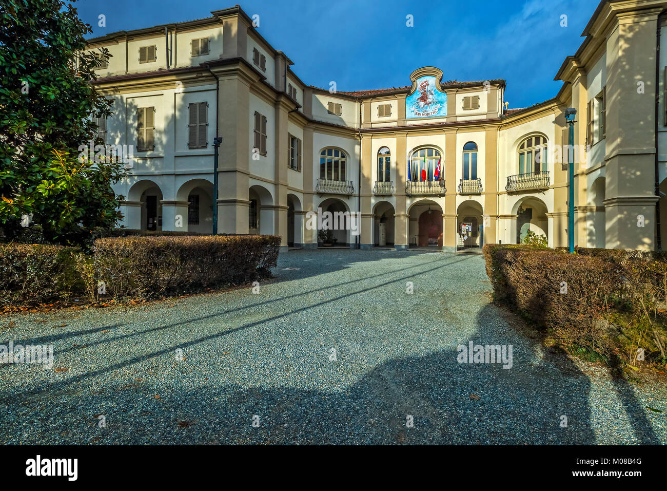 Italia Piemonte San Maurizio Canavese Città Vecchia - City Hall Foto Stock