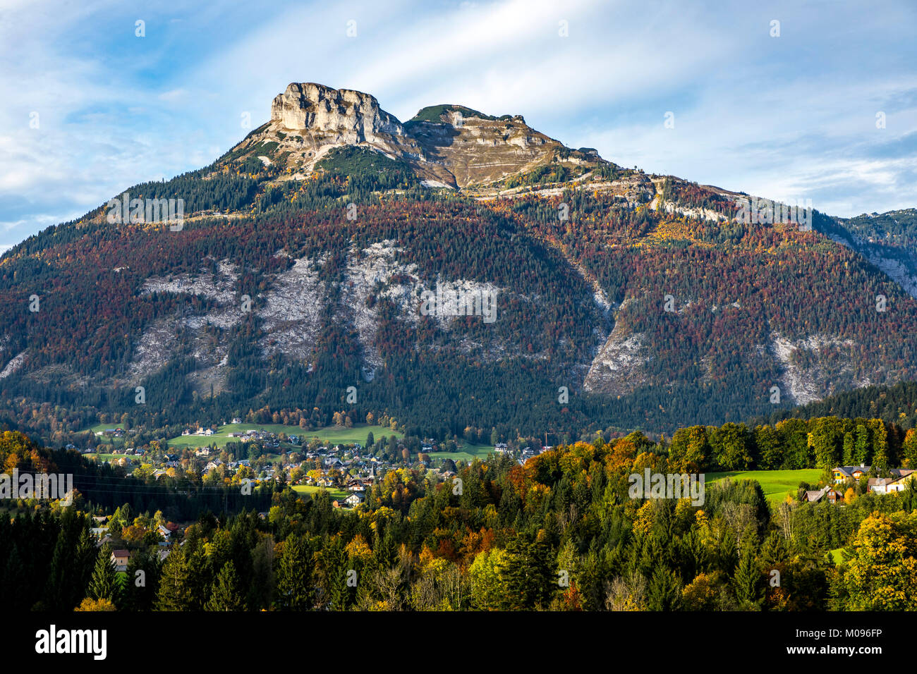 Il Ausseerland Bad Aussee, Stiria, Austria, perdente vertice di montagna, Foto Stock